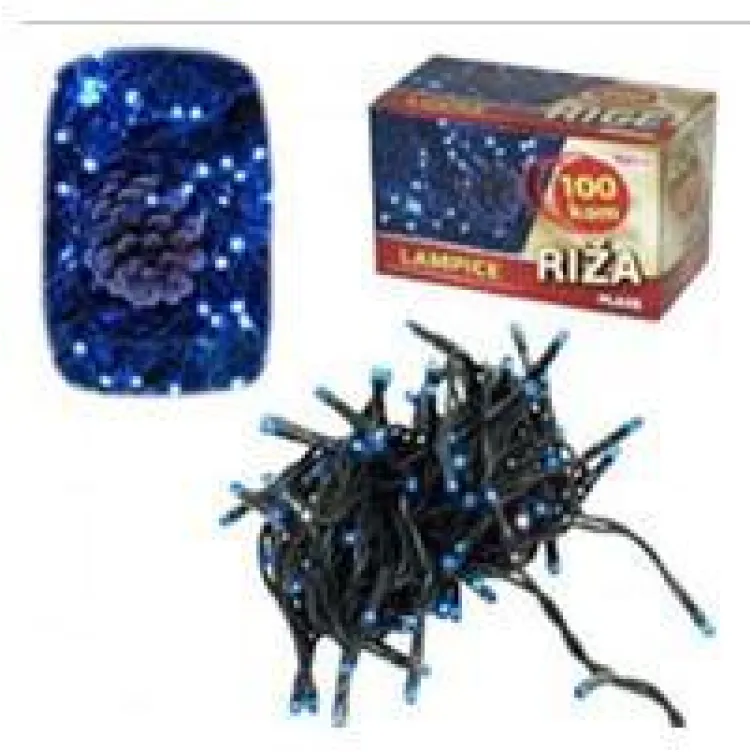 Lampice Za Jelku 100 Sijalica plave