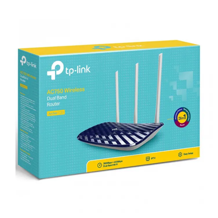 LAN Router TP-Link ARCHER C20 AC750 Dual-band