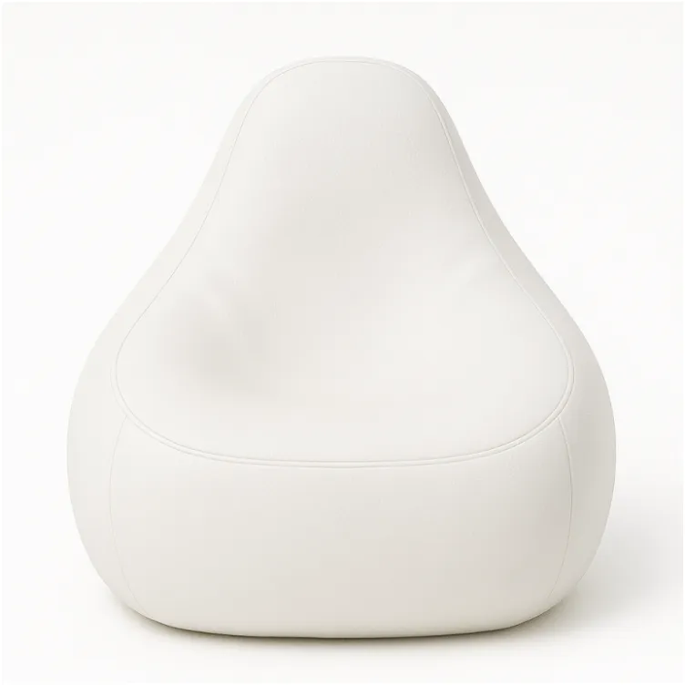 Lazy Bag eko koža bela S