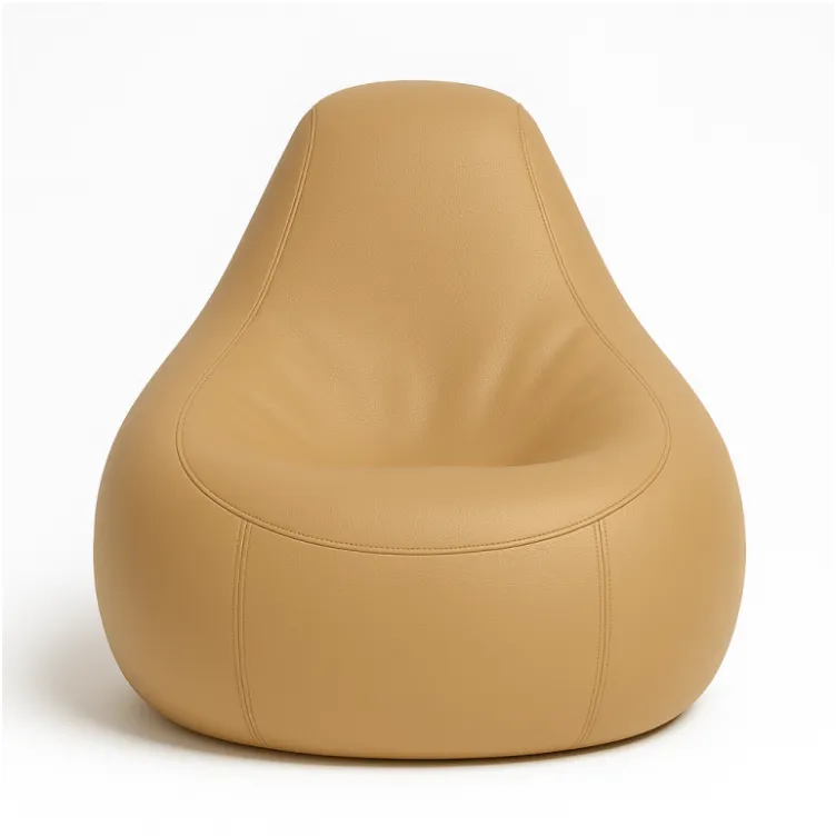 Lazy Bag eko koža bež S