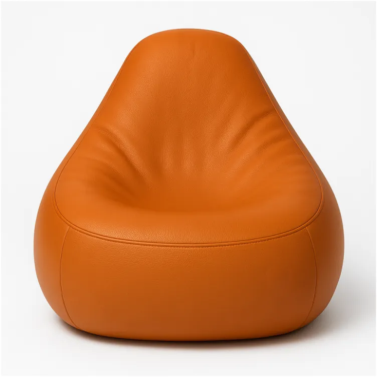 Lazy Bag eko koža orange S