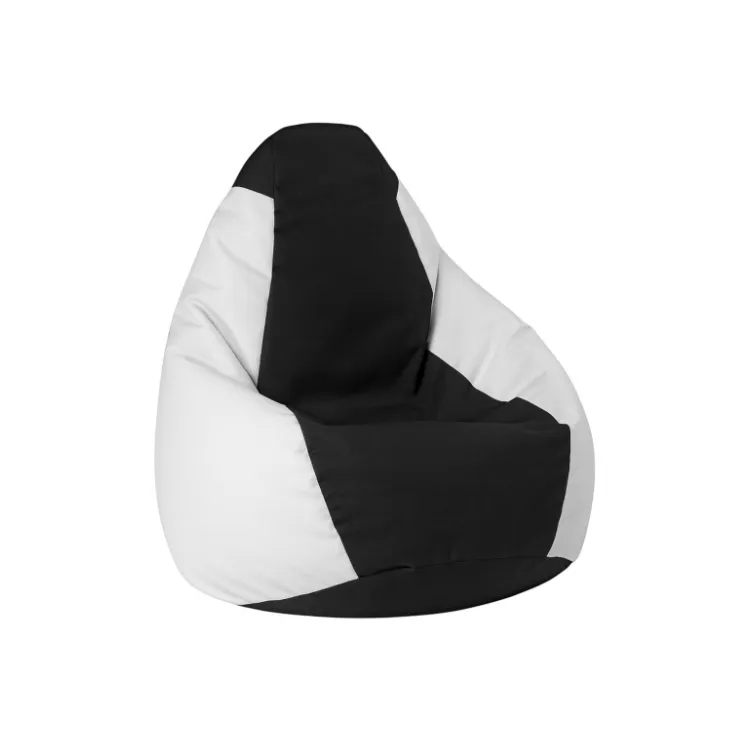 Lazy bag šoteks crno-beli S