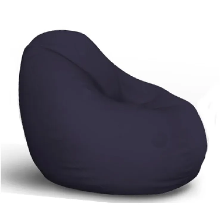 Lazy Bag eko koža teget S