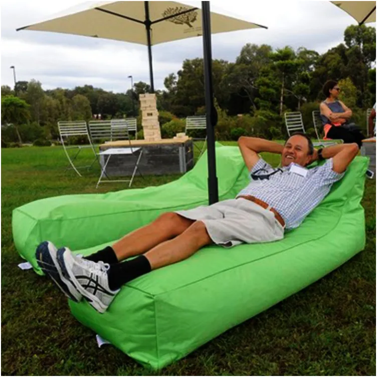 Lazy bag krevet bež 175x70 cm