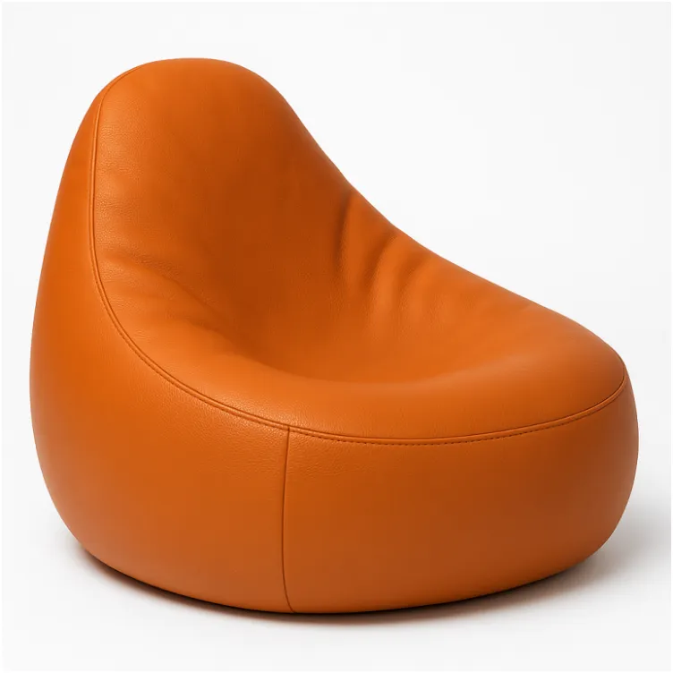 Lazy Bag eko koža orange L