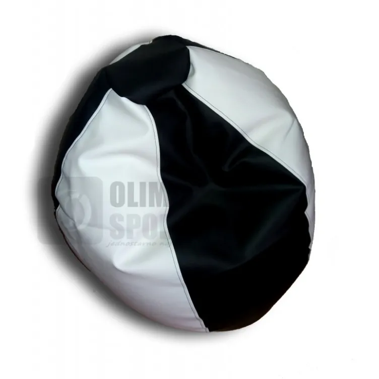 Lazy bag eko koža crno-beli S  