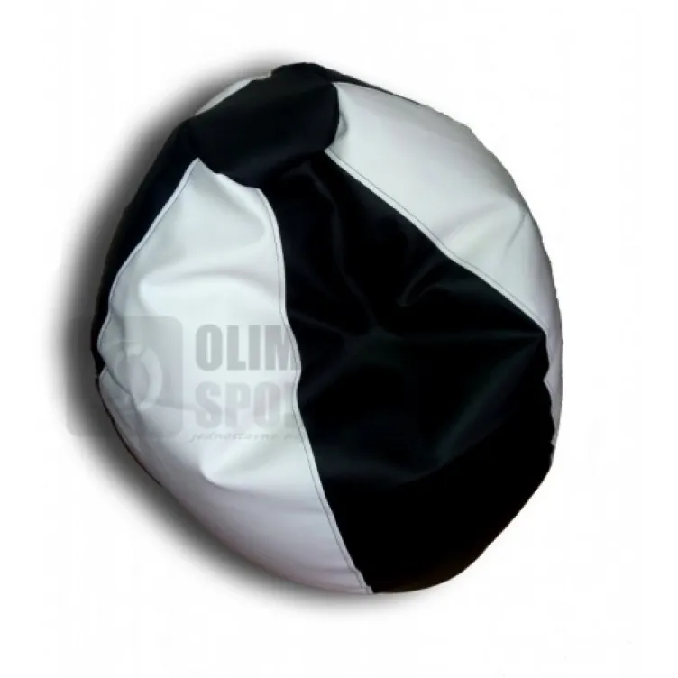 Lazy Bag eko koža crno beli L