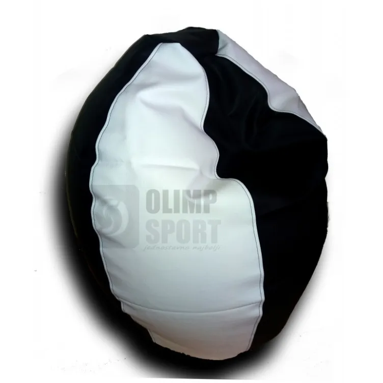 Lazy bag eko koža crno-beli S  