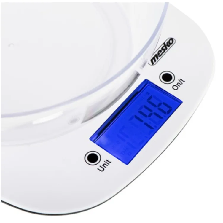 LCD kuhinjska vaga sa posudom Mesko