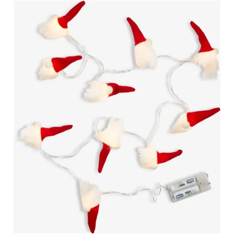 LED novogodišnje lampice sa vilenjacima – 10 LED Unesite praznični duh u dom uz LED lampice sa motivima novogodišnjih vilenjaka.