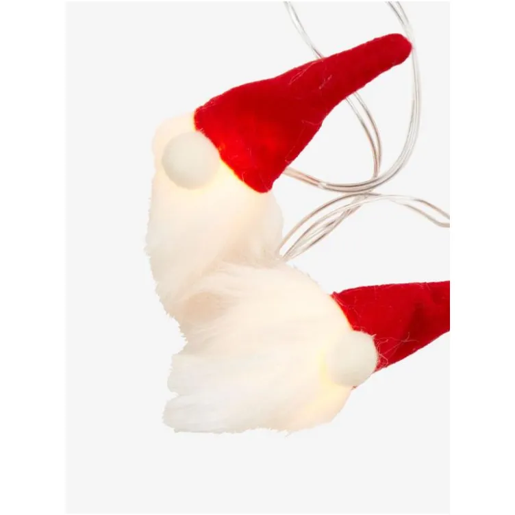 LED novogodišnje lampice sa vilenjacima – 10 LED Unesite praznični duh u dom uz LED lampice sa motivima novogodišnjih vilenjaka.