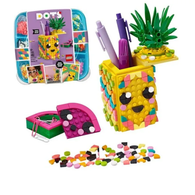 LEGO KOCKE Držač olovki - ananas1