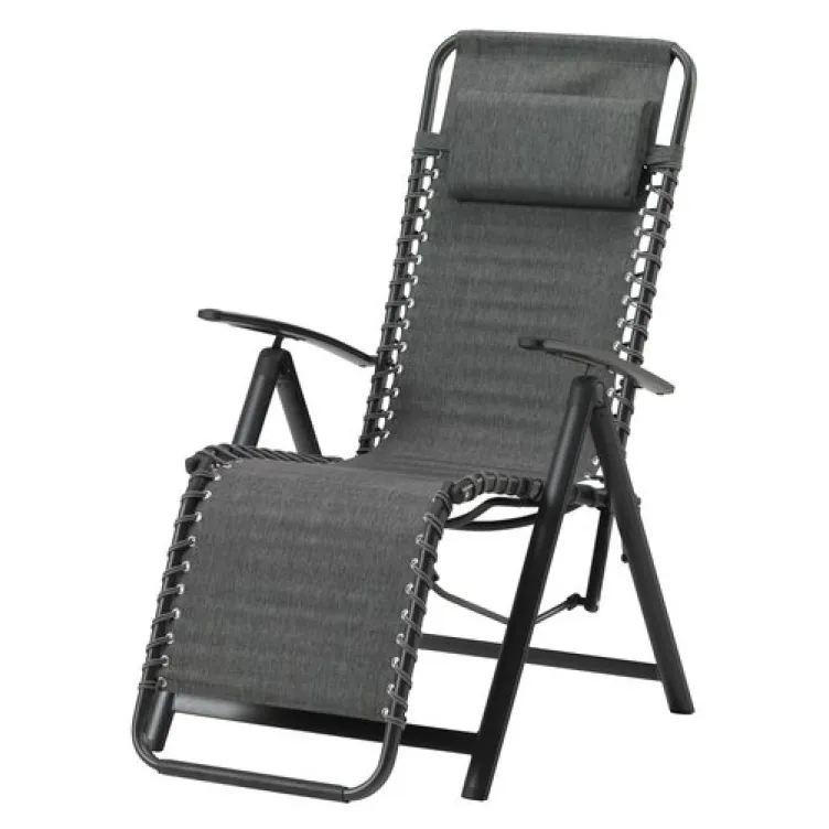 Ležaljka Relax siva