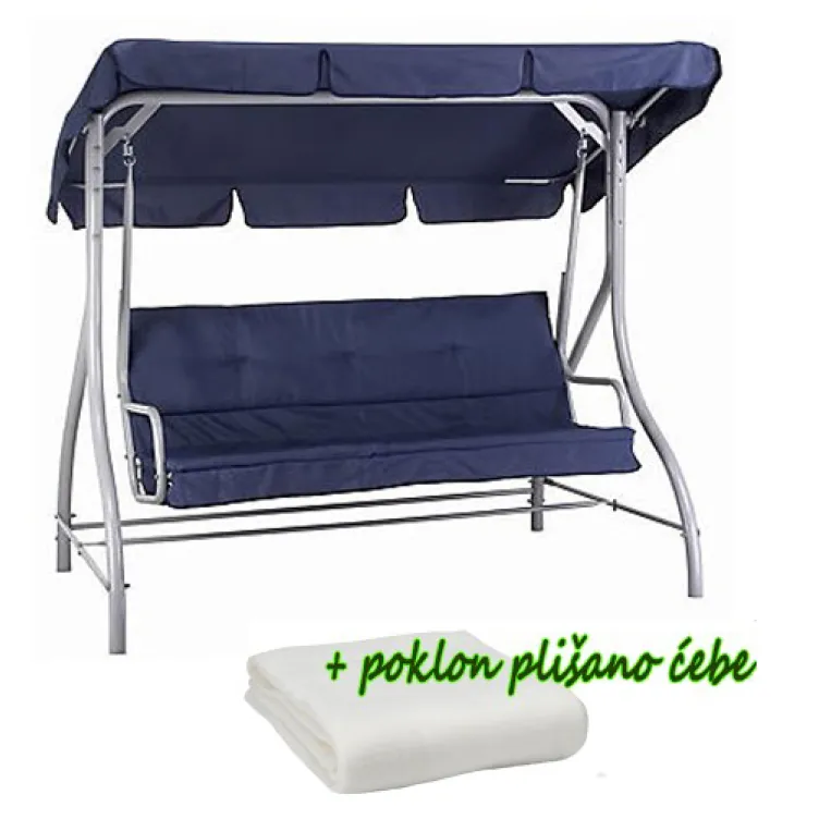 Ljuljaška Hollywood plava