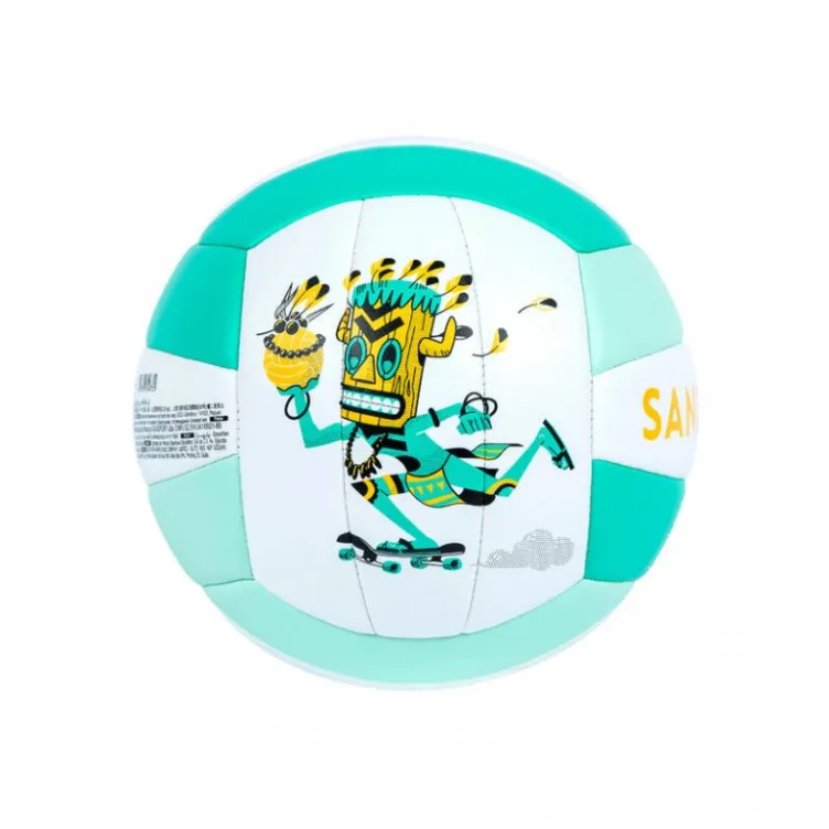 Lopta za odbojku na pesku dečija vel 3 zelena 