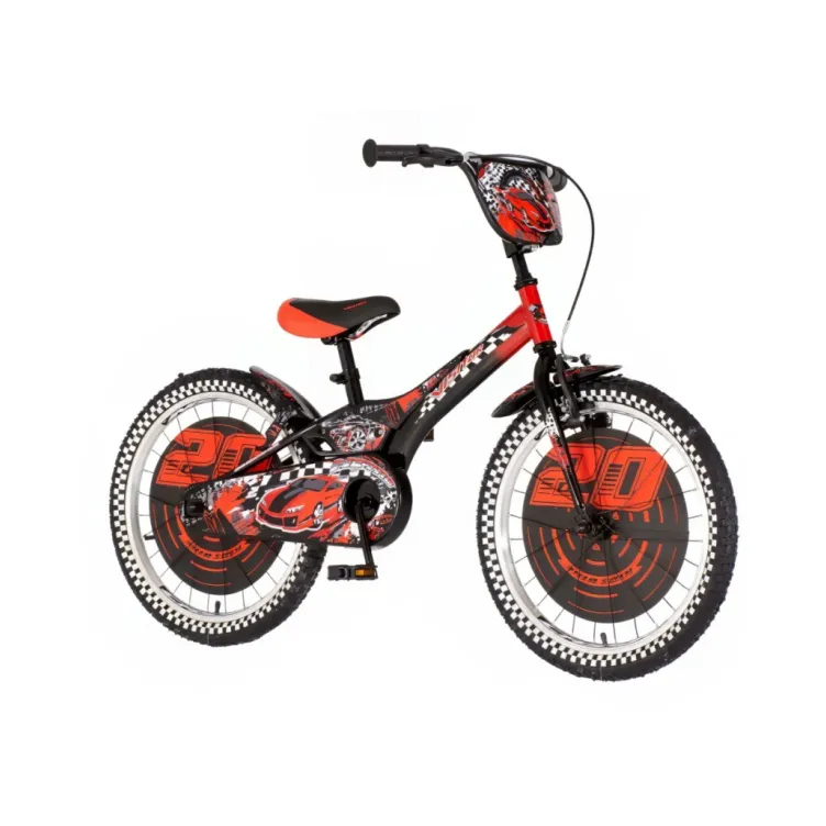 Kids bicikla visitor crveno crna-nit200