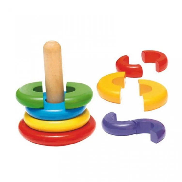 Magnetna slagalica piramida Woody