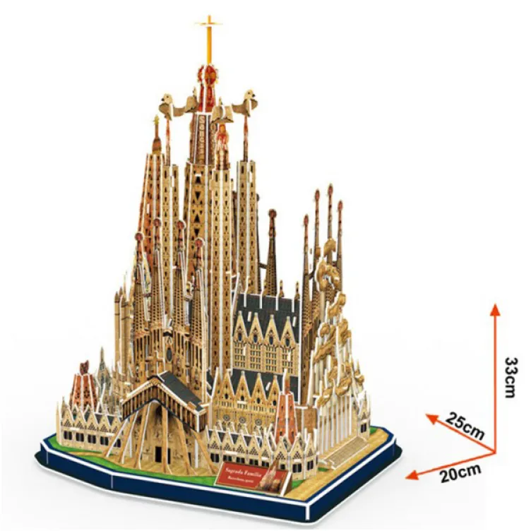 Maketa Sagrada Familia SPA  3D