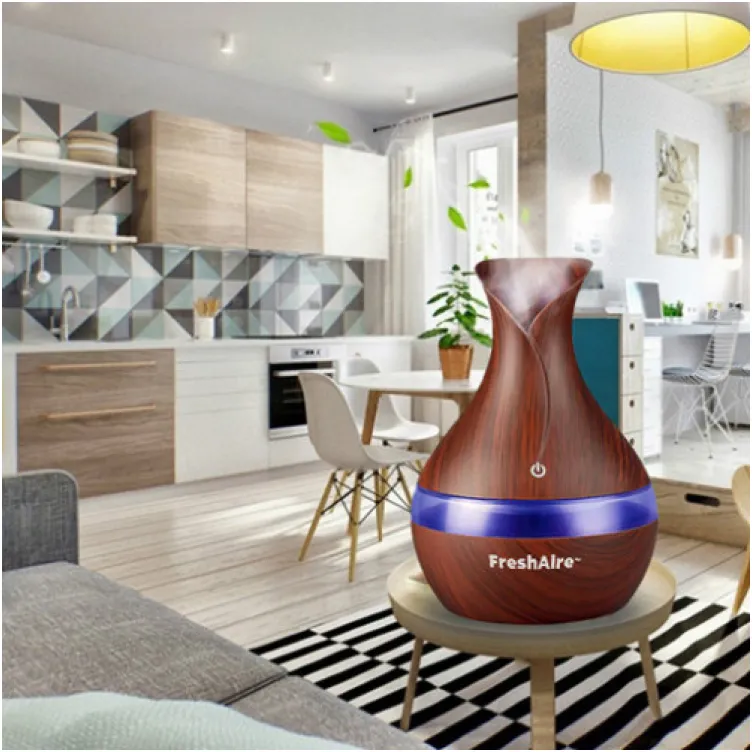 Medisana FreshAire Compact ultrazvučni ovlaživač i difuzer eteričnih ulja-mahagoni