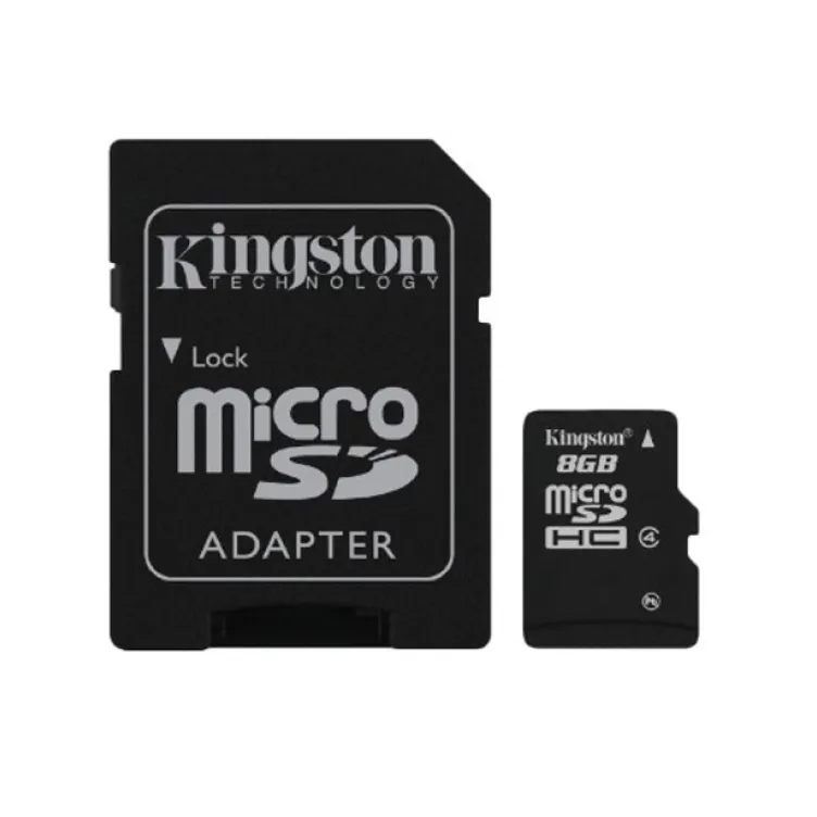 Memorijska kartica sa adapterom 8GB mSd-8GB/CL4+Ad/King Memorijska kartica sa adapterom 8GB mSd-8GB/CL4+Ad/King