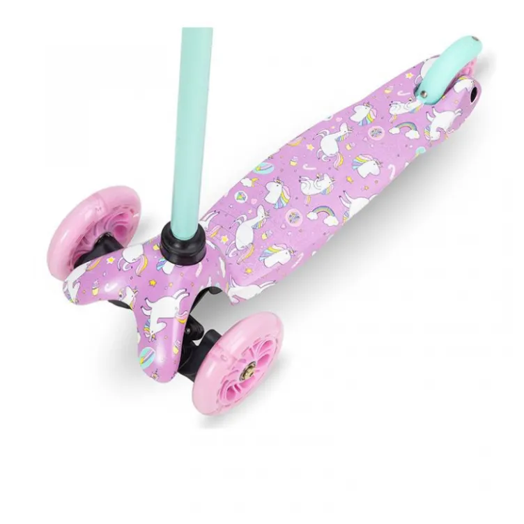 Trotinet za decu Weendy Purple Unicorns Momi 