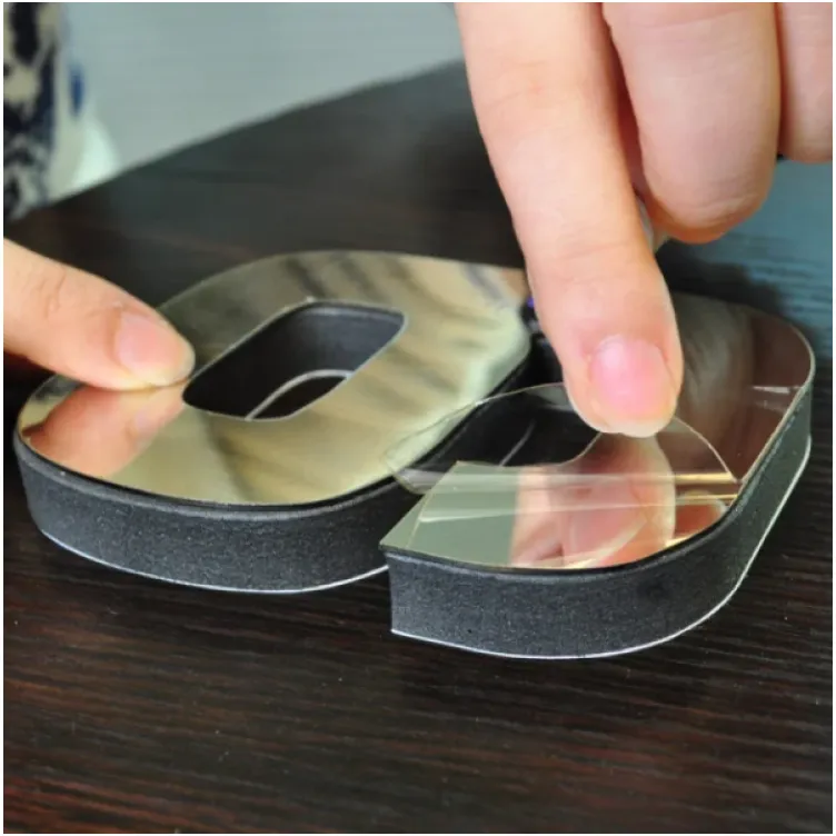 3D Zidni Sat samolepljivi - Bakarni T4325C 