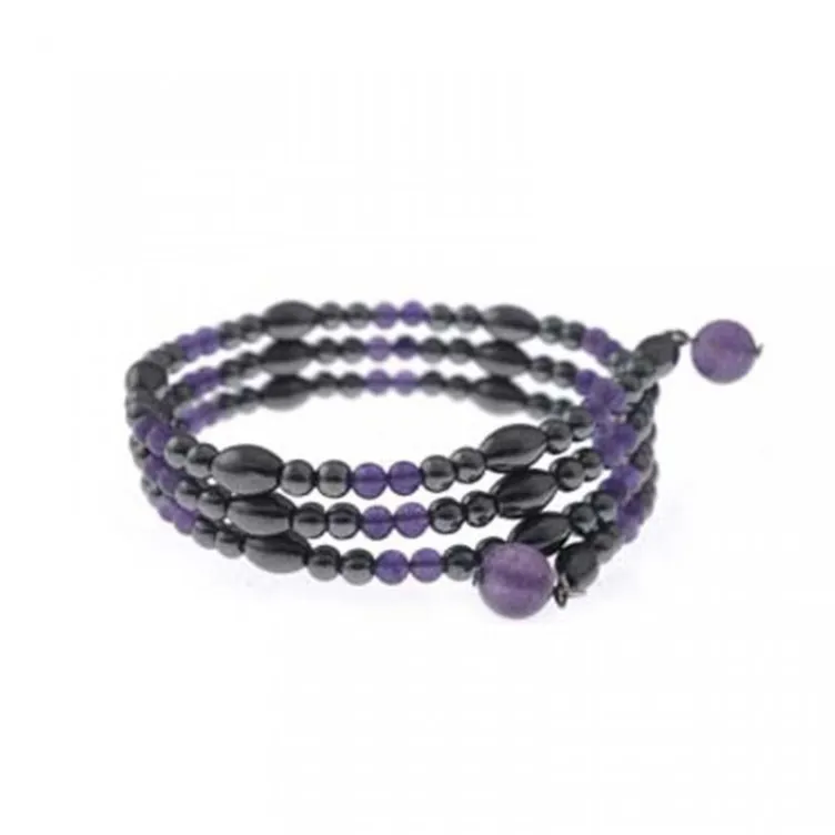 Niska od hematita kraća Ametist