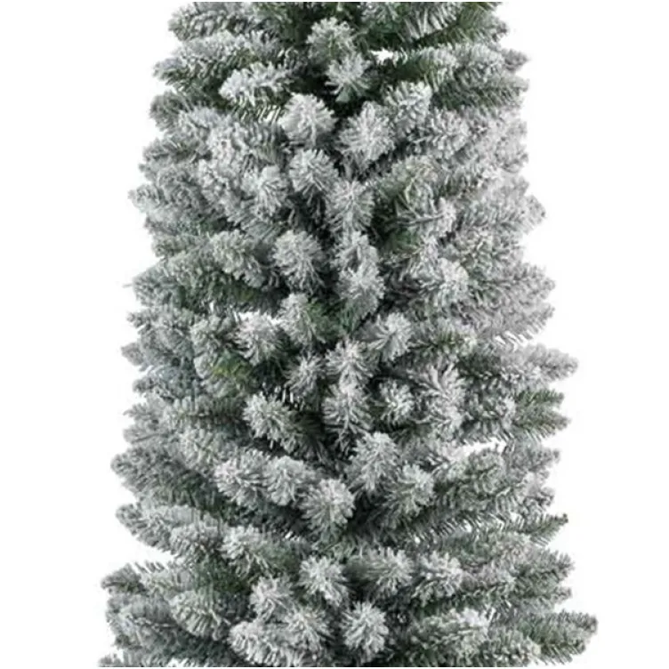 Novogodišnja jelka Pencil pine snowy 300cm x 81cm Everlands 