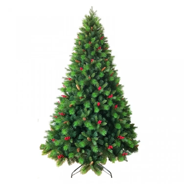 Novogodišnja jelka sa tri vrste grana