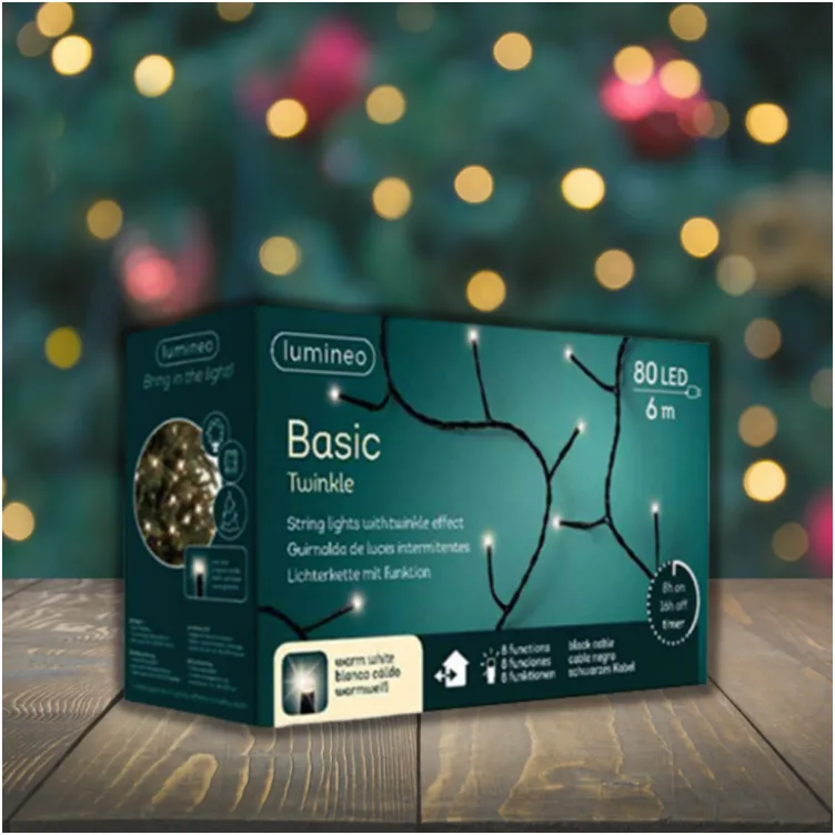 Novogodišnja rasveta 80l - Toplo bela Lumineo Basic