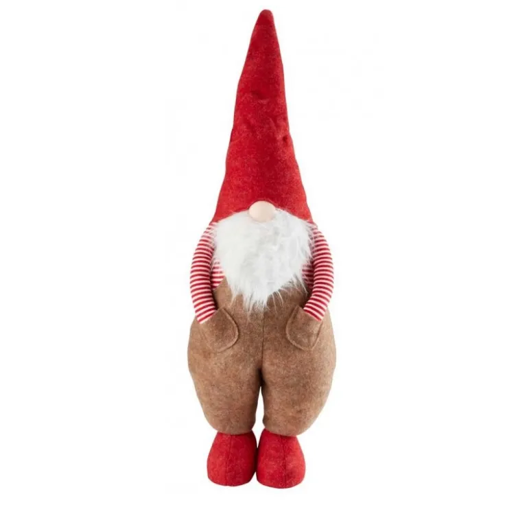 Novogodišnji vilenjak Easy 15x32x96 cm Crvena i braon