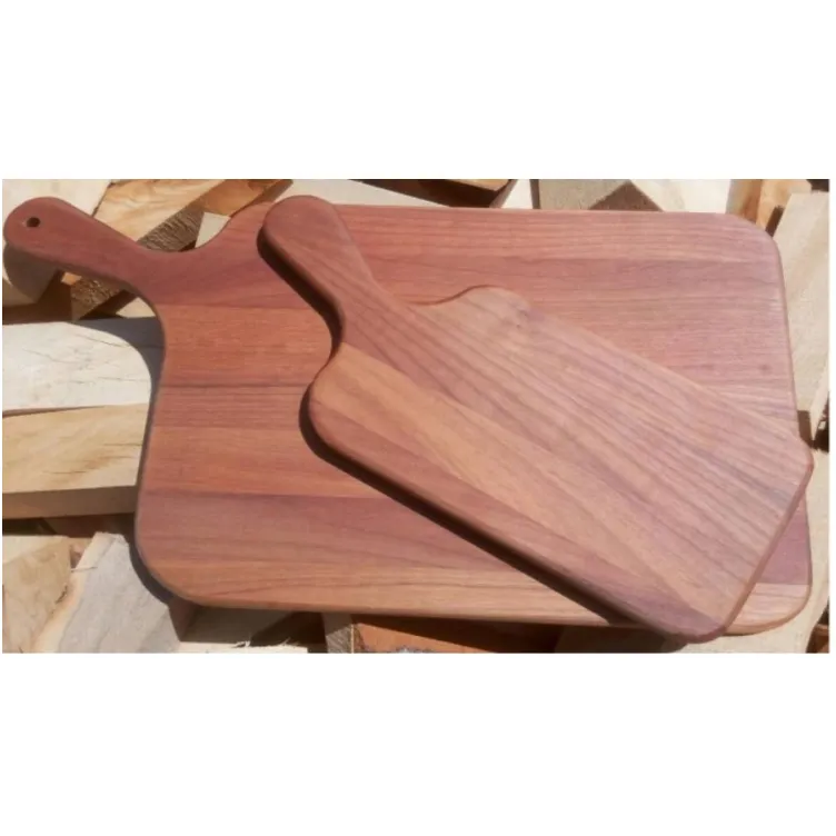 Daska sa krivom ručkom 270 x 140 x 15 mm 902 Orah 