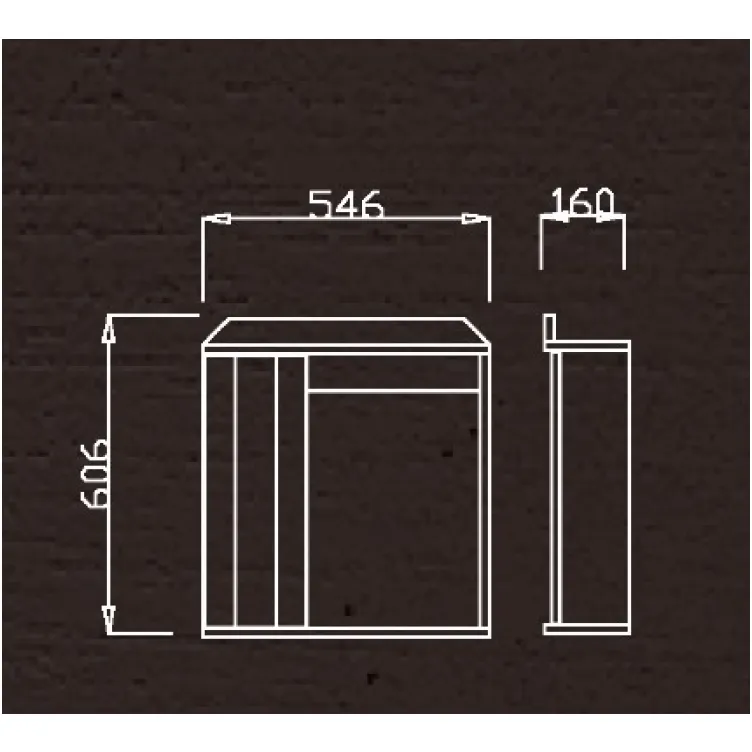 Ormar za kupatilo sa ogledalom MG7