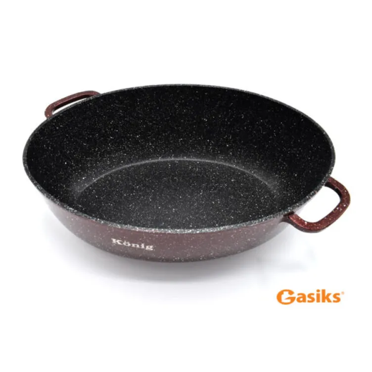 Ovalni pekač sa poklopcem Granit