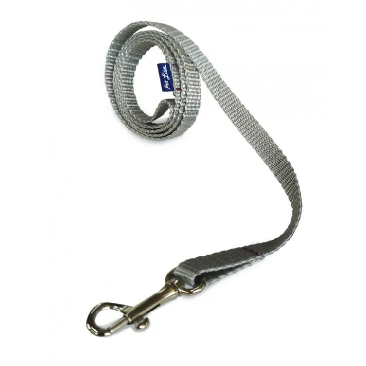 Povodac za psa Pet line svetlo siva 120 cm