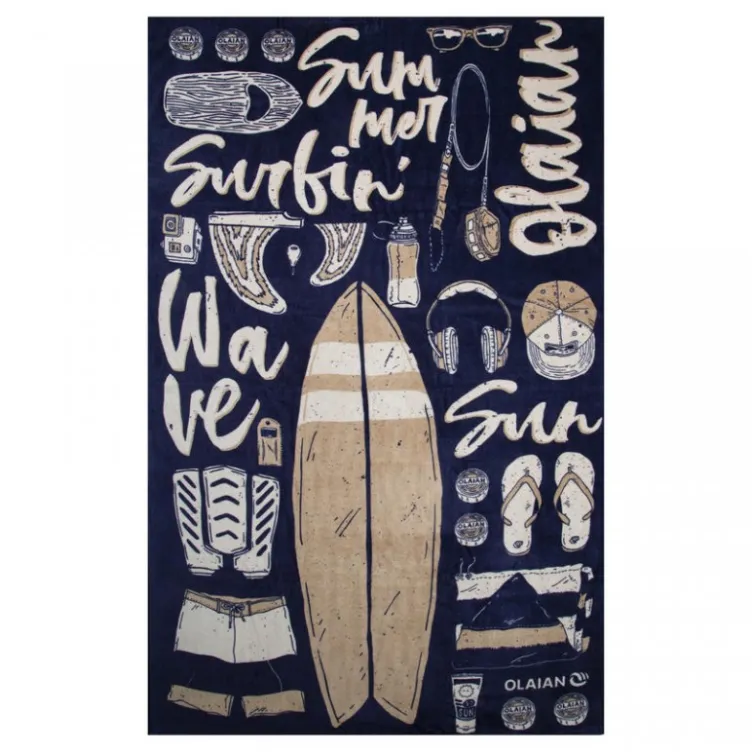 Peškir za plažu icon blue surf  145x85cm 