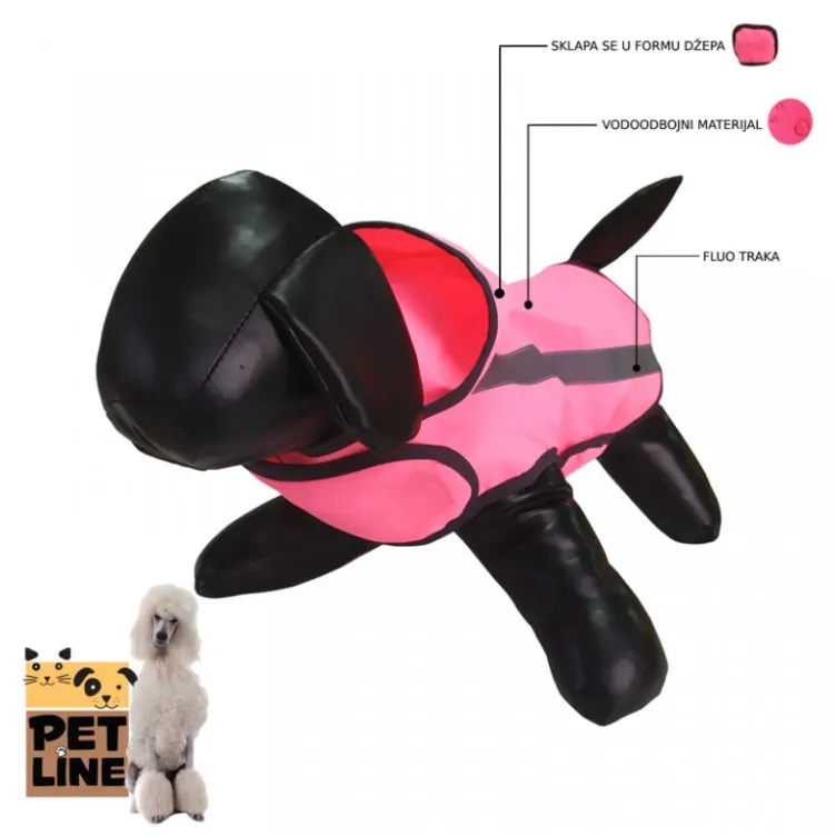 Pet Line kabanica za psa Standard poodle M