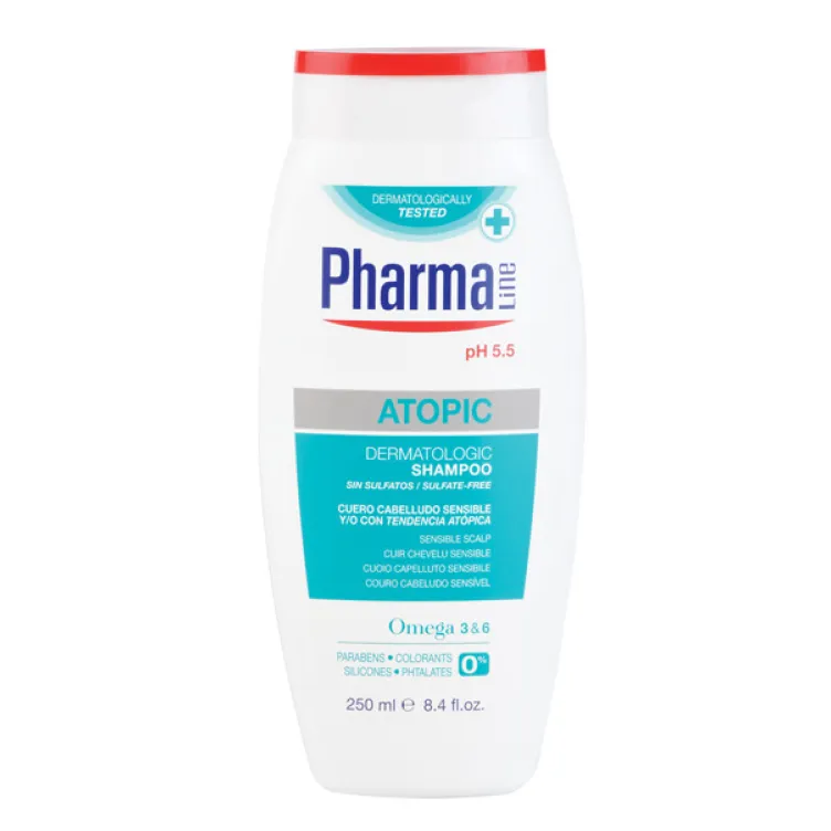 Pharmaline Atopic pH 5.5 šampon bez sulfata 250 ml