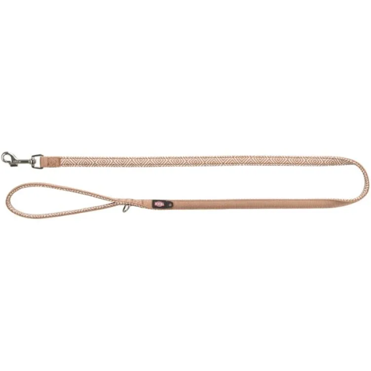 Povodac Premium XS S 120 15mm boho krem boja