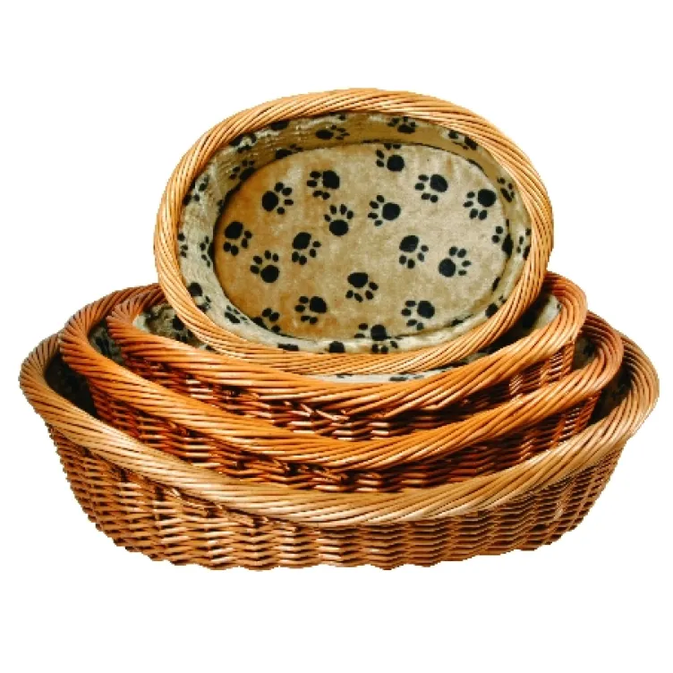 Pletena korpa sa šapicama za pse 70 cm Trixie Pletena korpa sa šapicama za pse 70 cm Trixie