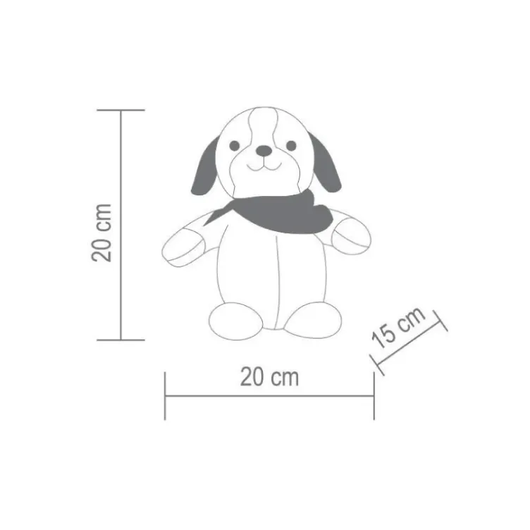 Plišani oponašajući pas