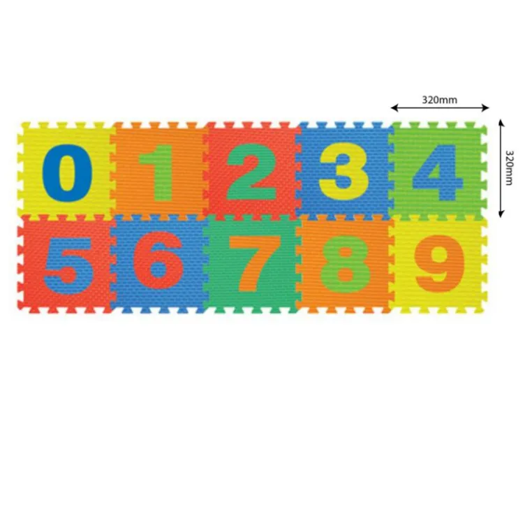 Podne puzzle - Brojevi 10kom Podne puzzle - Brojevi 10kom