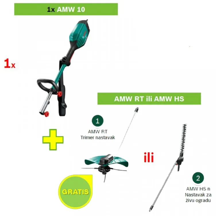 Pogonska jedinica Bosch AMW 10SG + Poklon 