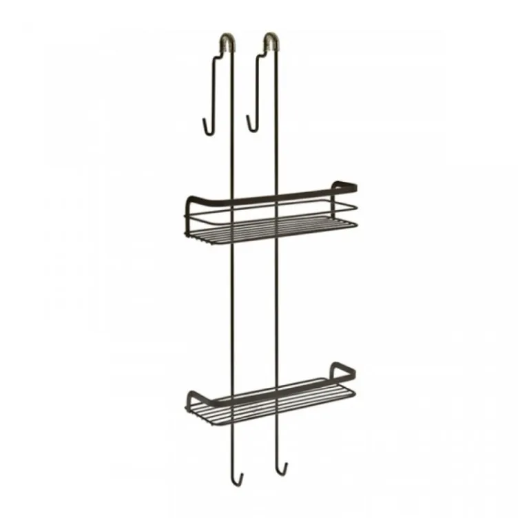 Polica za tuš kabinu Origin Lava 26x19x70cm Metaltex 
