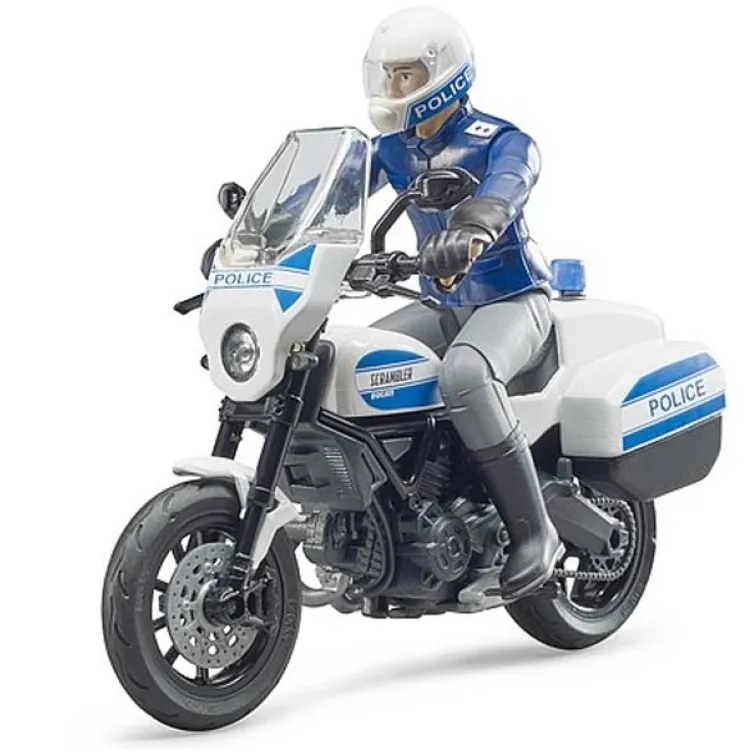 Policajac sa Ducati Scrambler motorom Bruder 