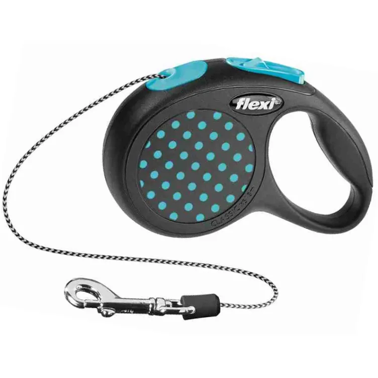 Povodac za pse Flexi XS 3m plava 