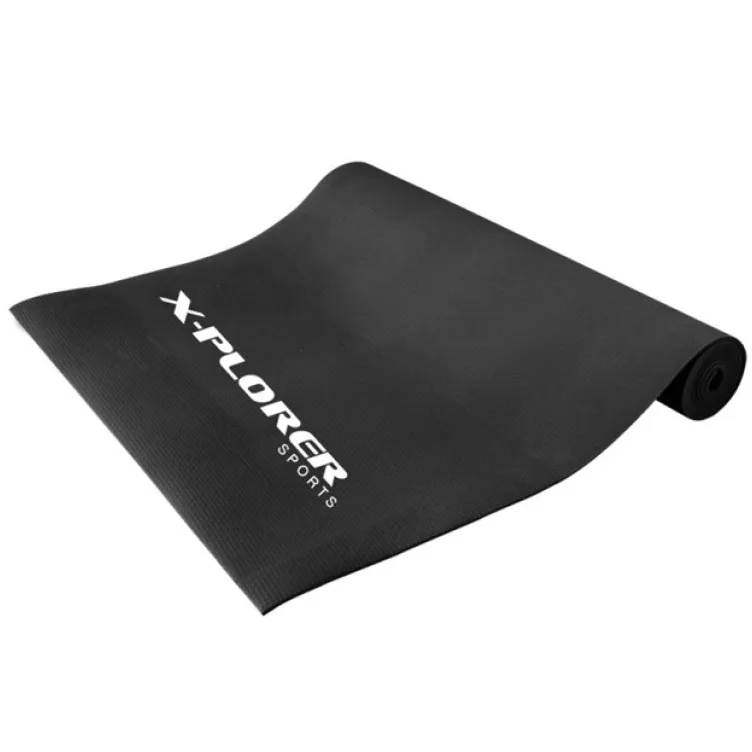 Prostirka za vežbanje Xplorer 3 mm crna 
