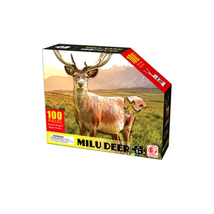 Puzzle U Obliku Životinje Jelen 100 Delova