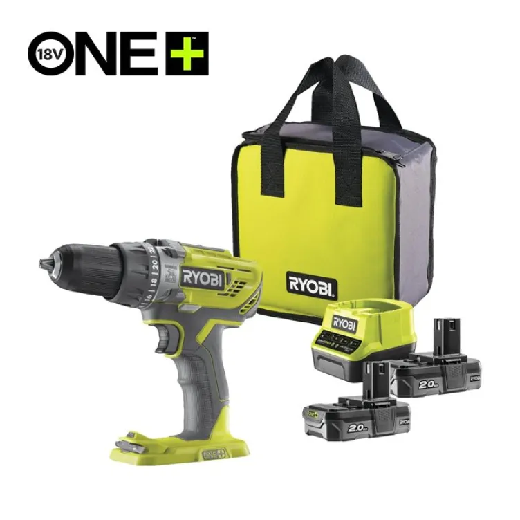 Set udarna aku. bušilica sa 2 baterije (2Ah) i punjačem 