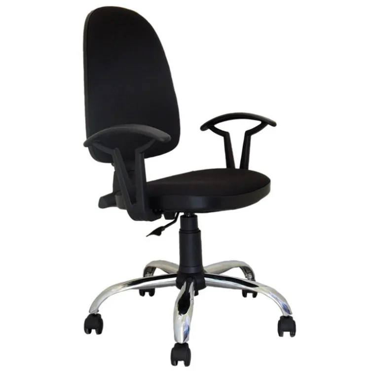 Radna stolica Prestige Steel 02 CR GTP27 C11 crna